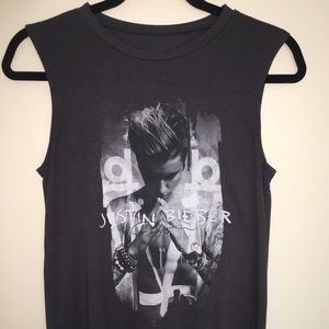 Unbraned Justin Bieber Purpose Tour Tank Top
